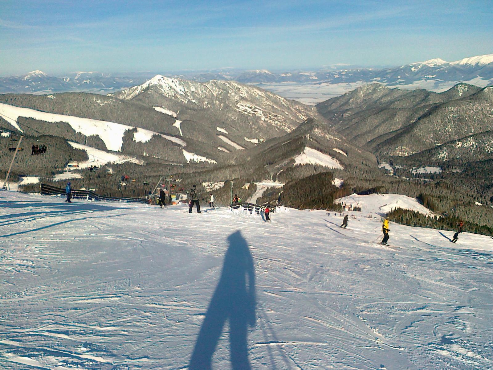 Chopok és az árnyékom