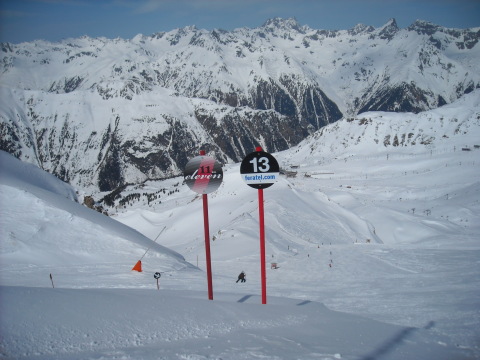 A 11 km hosszú pálya teteje