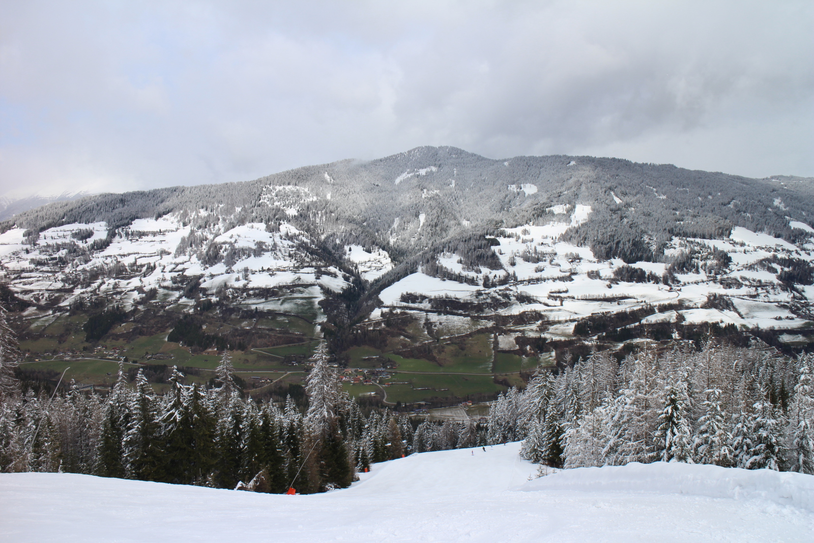 Friss hó esett Kreischbergen - Fotó: Síelők.hu - 2014.03.24-én