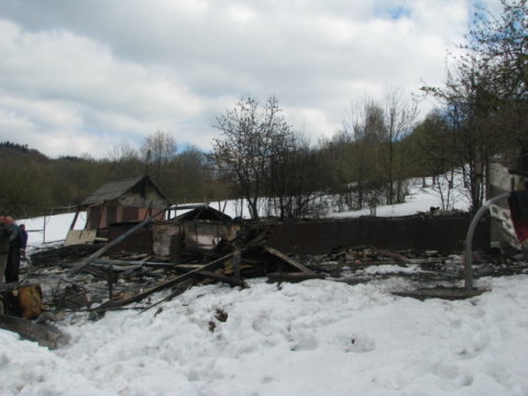 Tűz után 3 nappal...