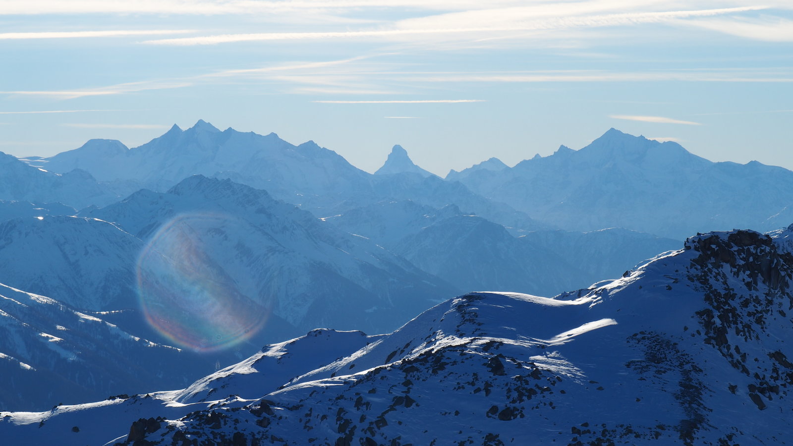 középen a Matterhorn