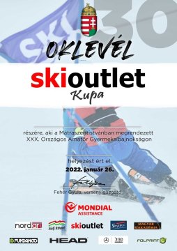 Minden rajtoló névre szóló oklevelet kap
