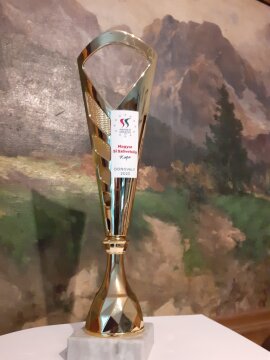 Magyar Sí Szövetség Kupa / Donovaly, 2023 (háttérben tátrai festmény)