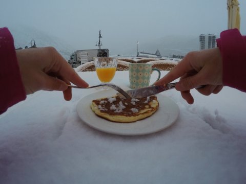 Tignes, mai reggeli / Facebook