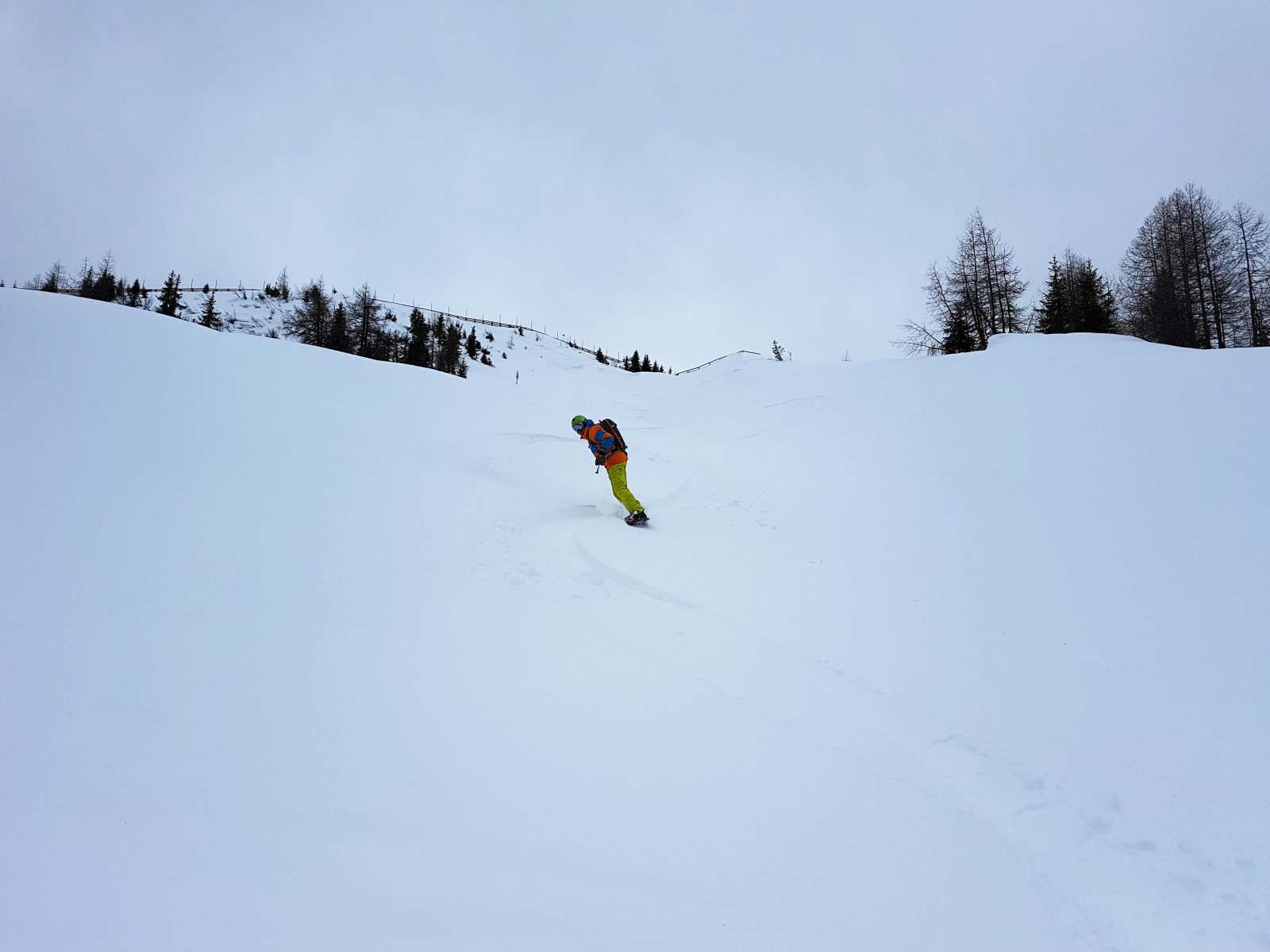 Dorfgastein, a 6-os Kreuzkogel lift melletti katlan