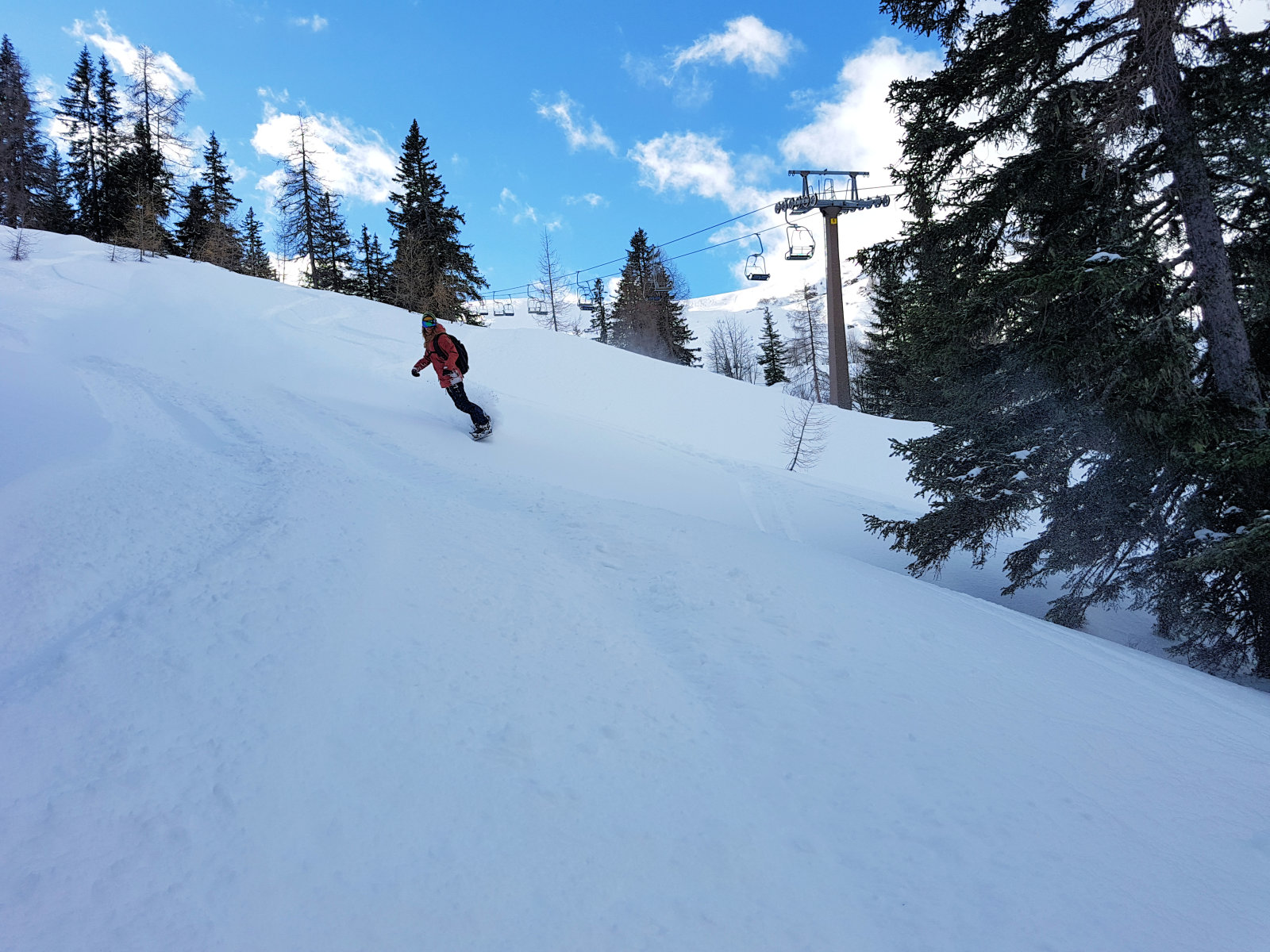 Dorfgastein, a 2-es Kreuzkogel lift mellett