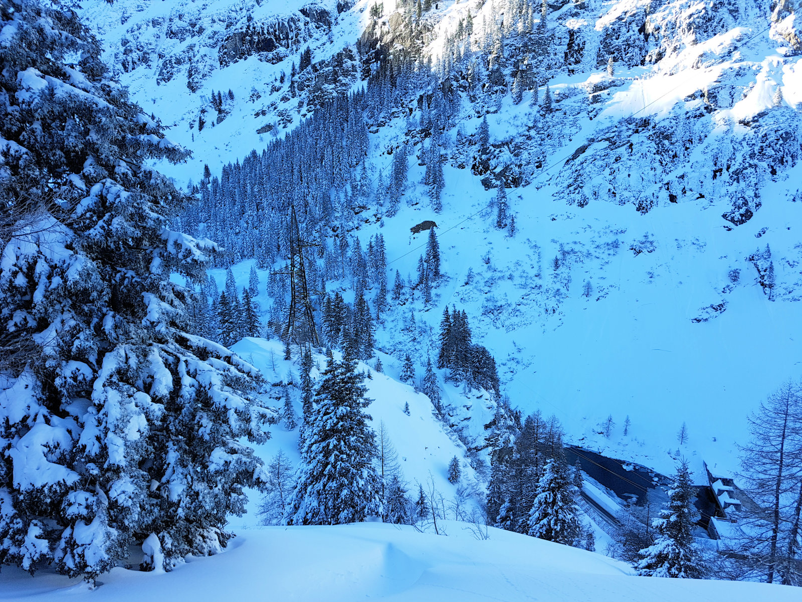 Sportgastein, a víztározónál