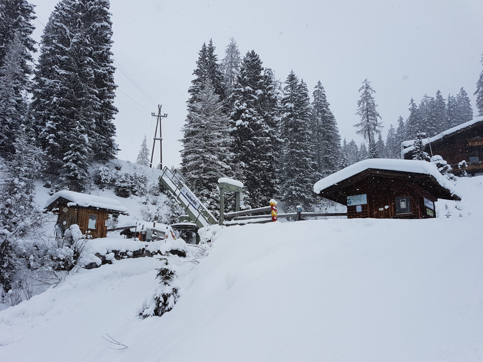 A Saukarlift. Ma zárva.