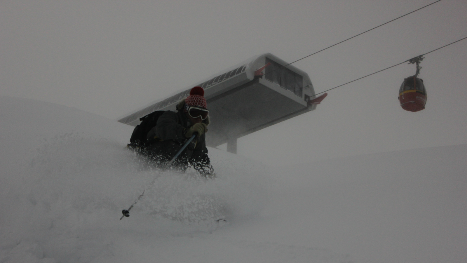 Freeride síelés Kaprunban - Fotó: Stánicz Balázs / Koty
