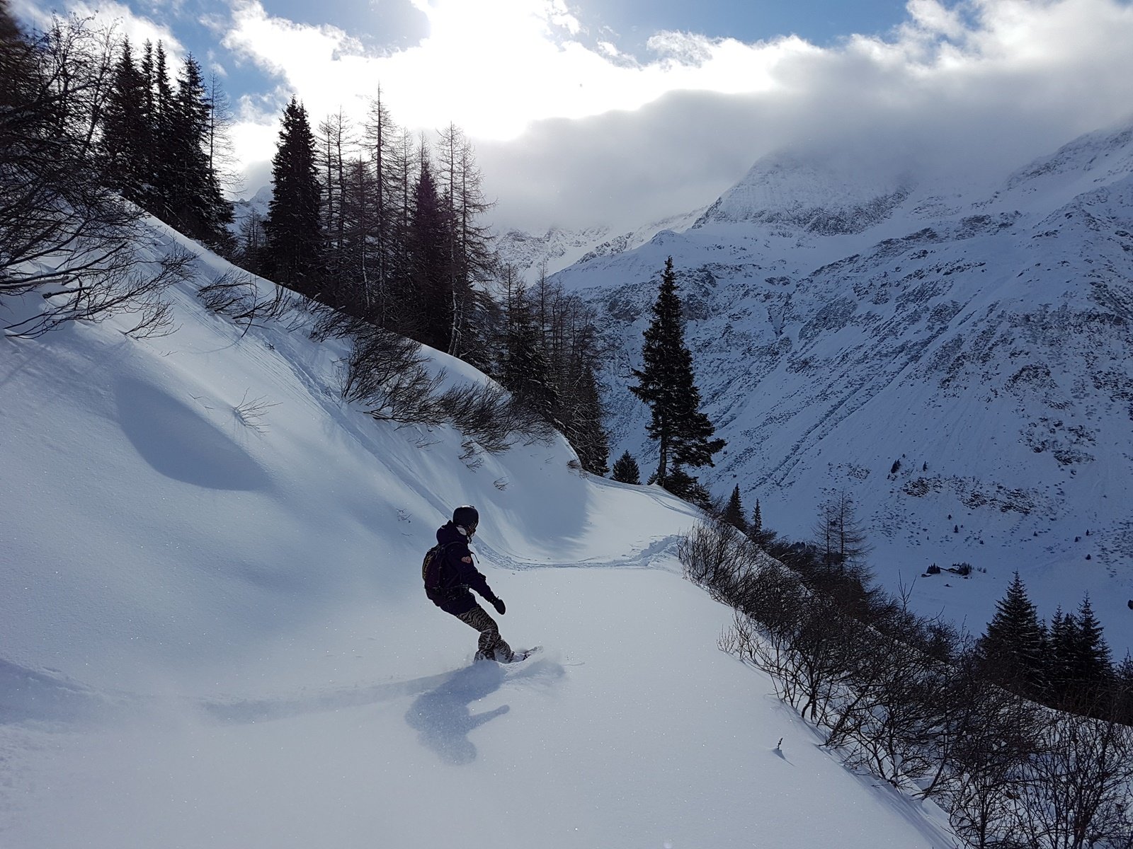 Sportgastein - a déli oldal balra tartva | Fotó: golo