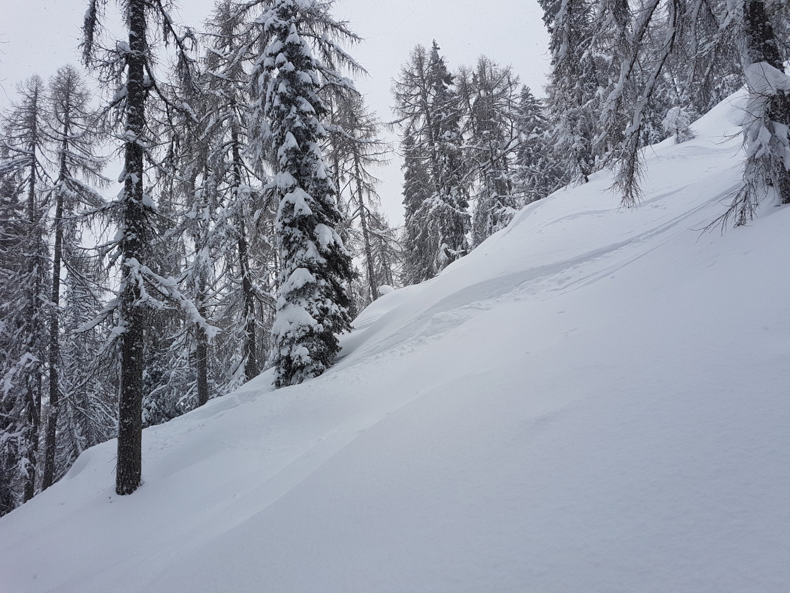 A 14. oszloptól lefelé már végig jó a meredekség