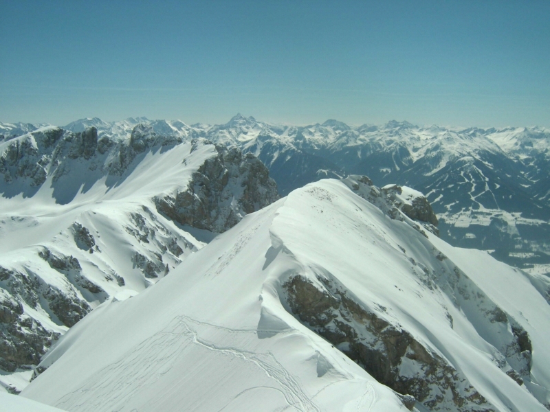 Csodás kilátás, szemben a schladmingi síhegyek - Kattints a képre a nagyításhoz