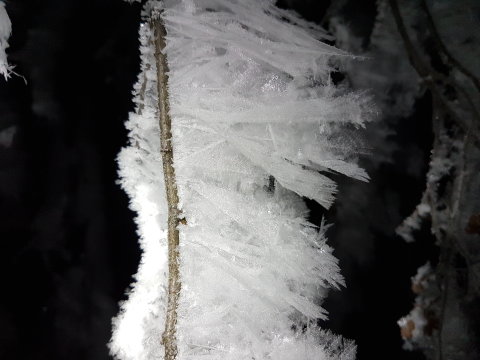 A hideg és a patak találkozása.