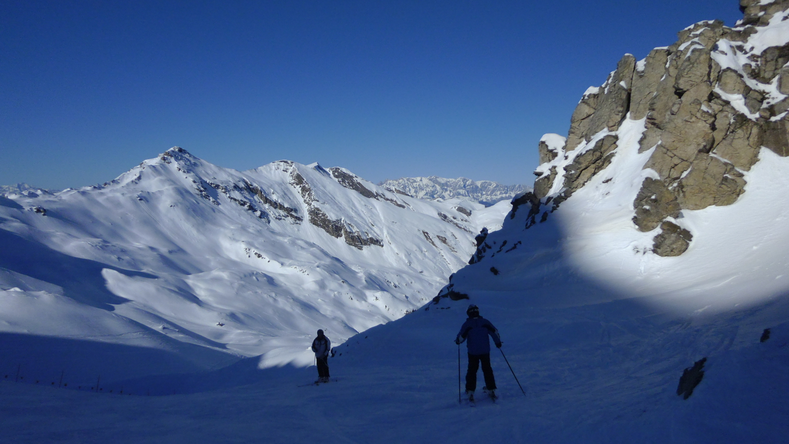 Hohe Scharte észak felé