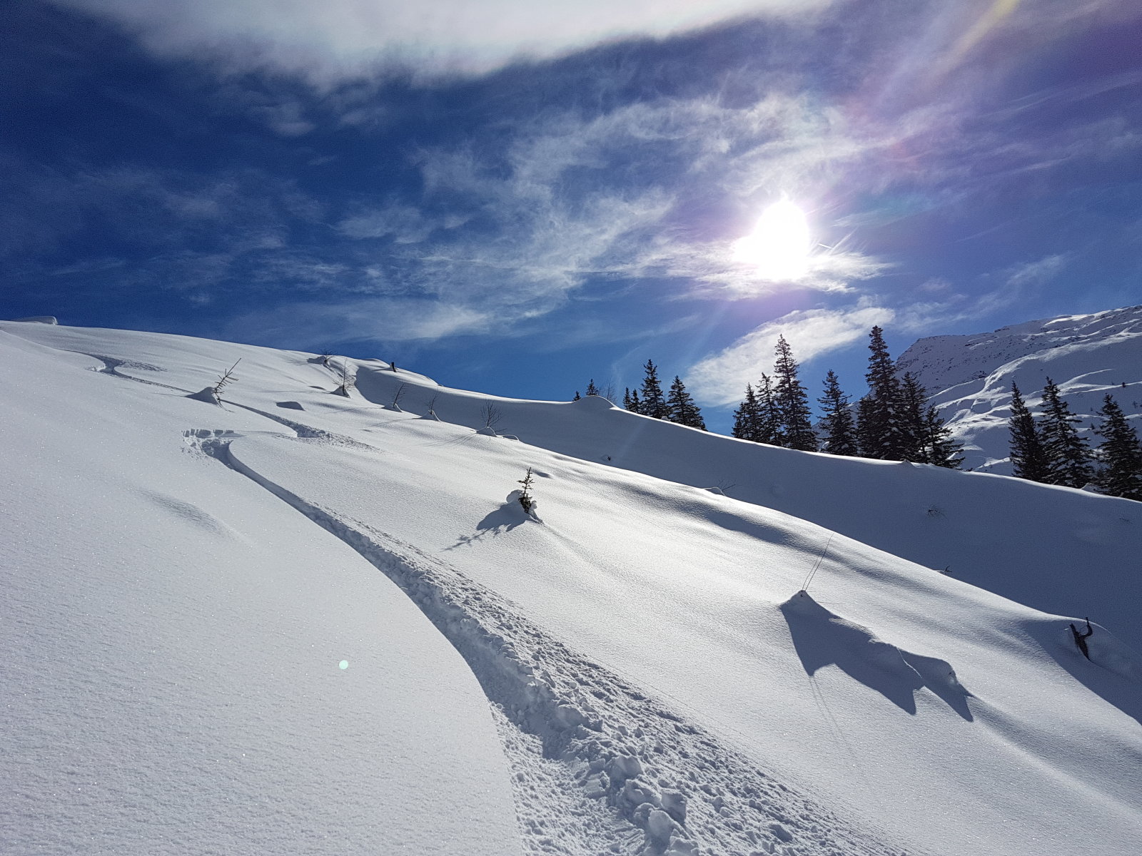 Angertal hátsó, 2. tisztás (Gastein-völgy 2018. február) Fotós: Golo