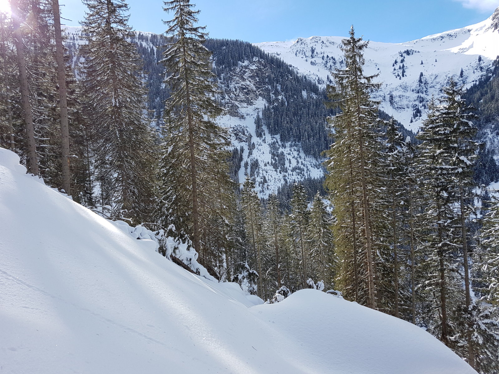 Angertal hátsó, víztározós kör