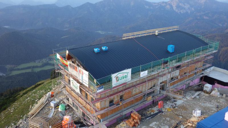 Gemeindealpe Mitterbach - Terzerhaus felújítása (Kép: noevog.at)