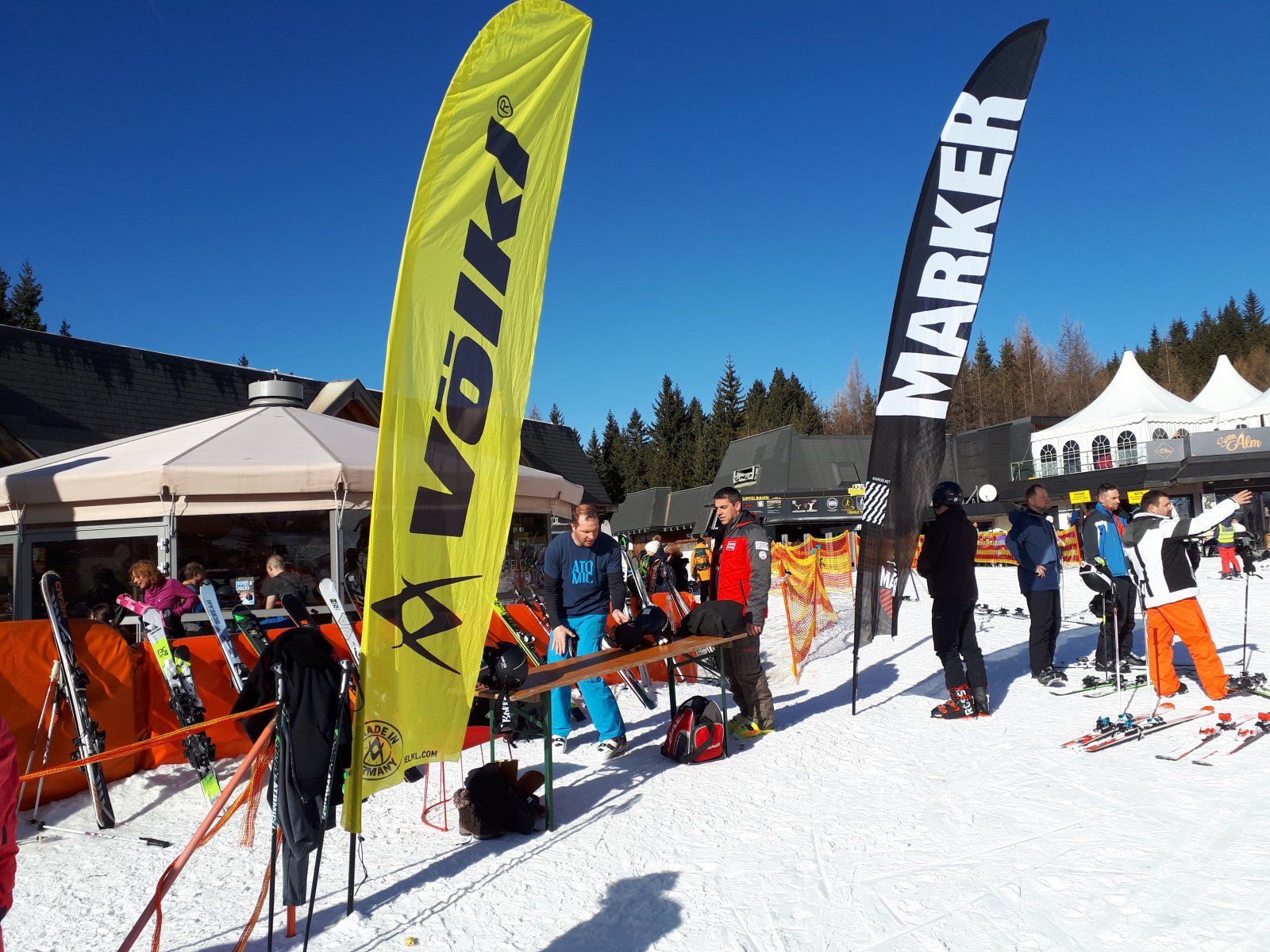 Völkl síteszt a Vadon Sport jóvoltából