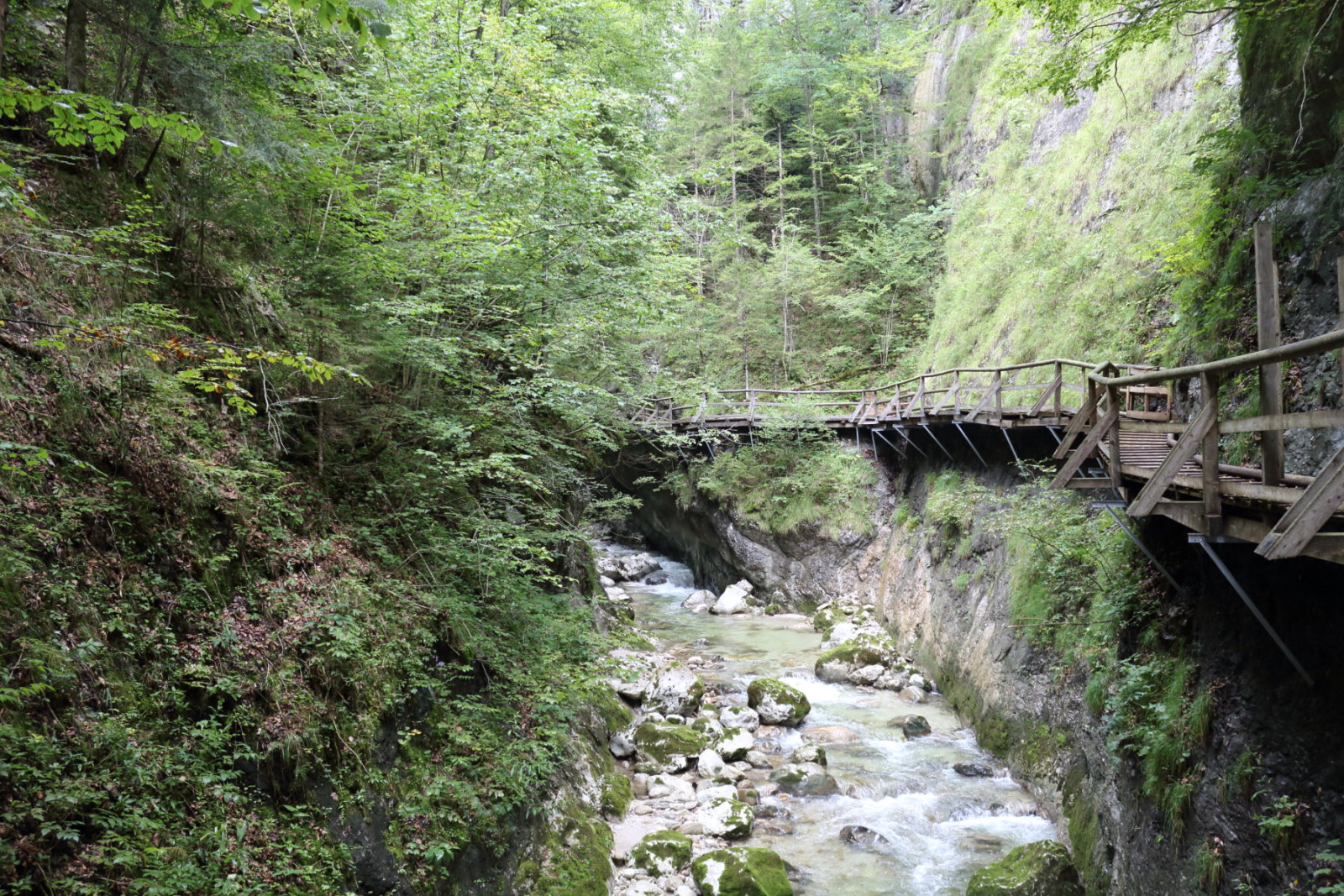 Ez már egy másik szurdok, a Nothklamm (Gams bei Hieflau)