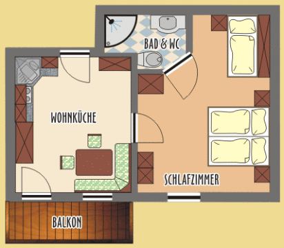 Arnika apartman alaprajz
