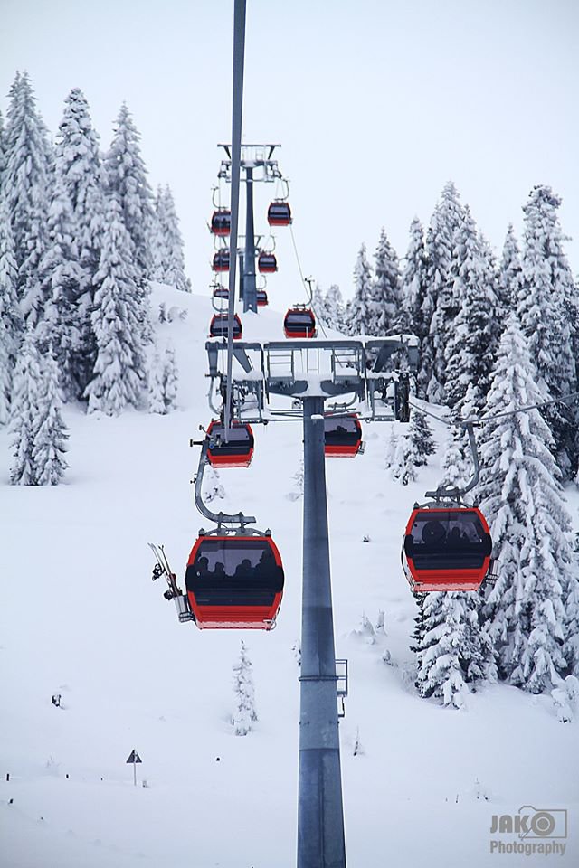 Idén nyitott meg először a síterep, köztük az új kabinos - Fotó: Jako FM