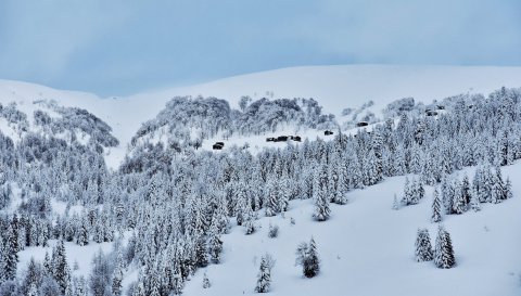 Téli mesevilág Goderdzi környékén - Fotó: Nikoloz Rukhadze