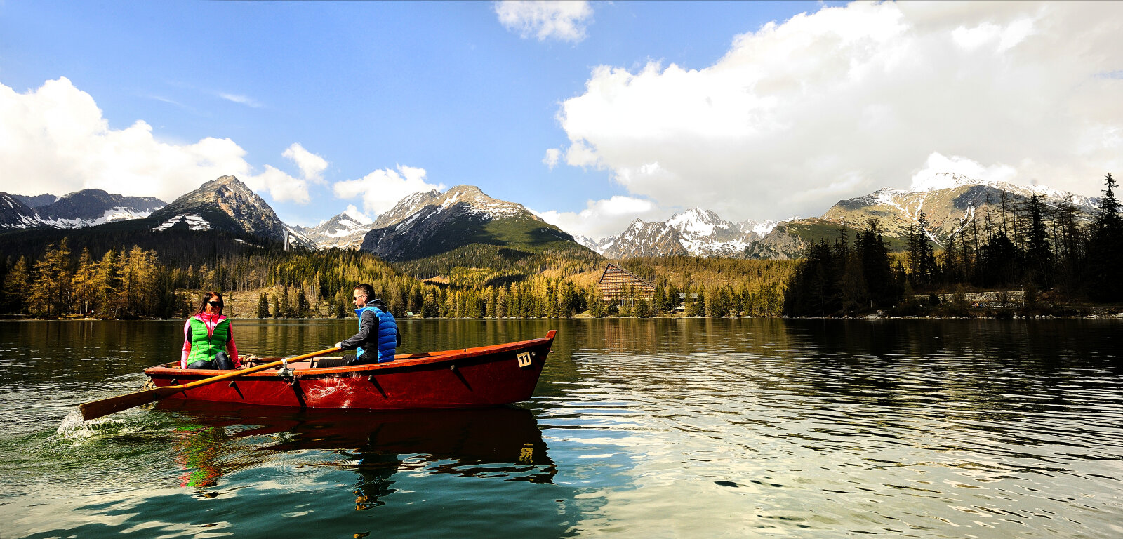 Romantikus csónakázás a Csorba-tón | Kép: Marek Hajkovsky