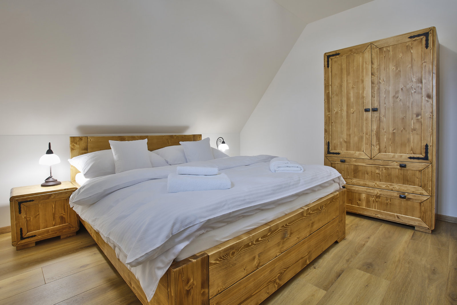 Chaletek / üdülőházak - hálószoba