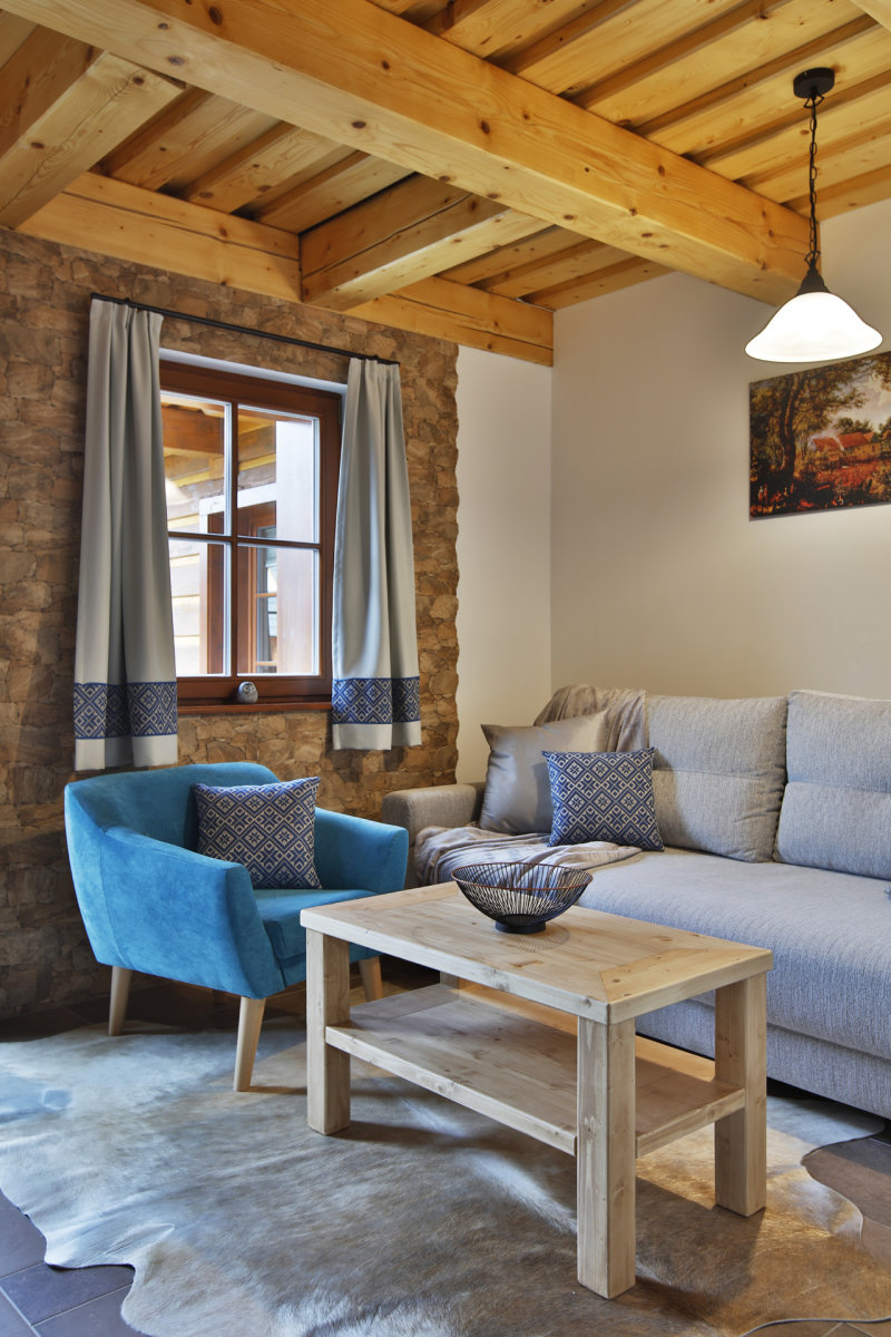 Chaletek / üdülőházak - földszint