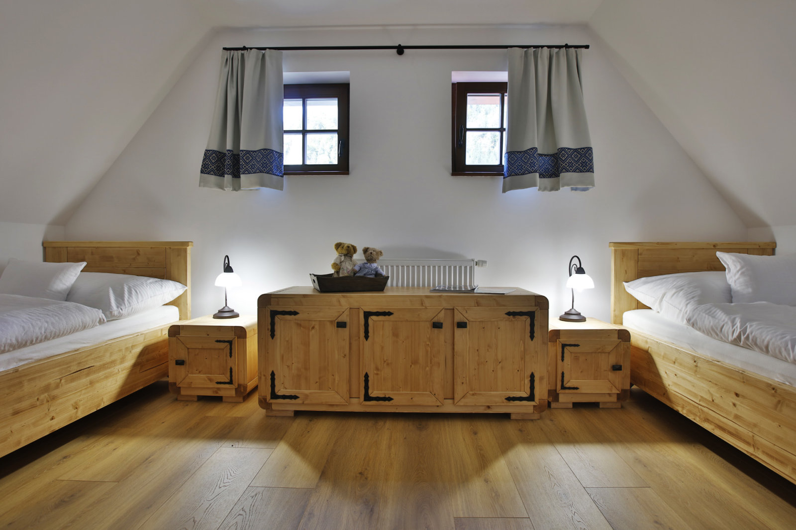 Chaletek / üdülőházak - kétágyas gyerekszoba