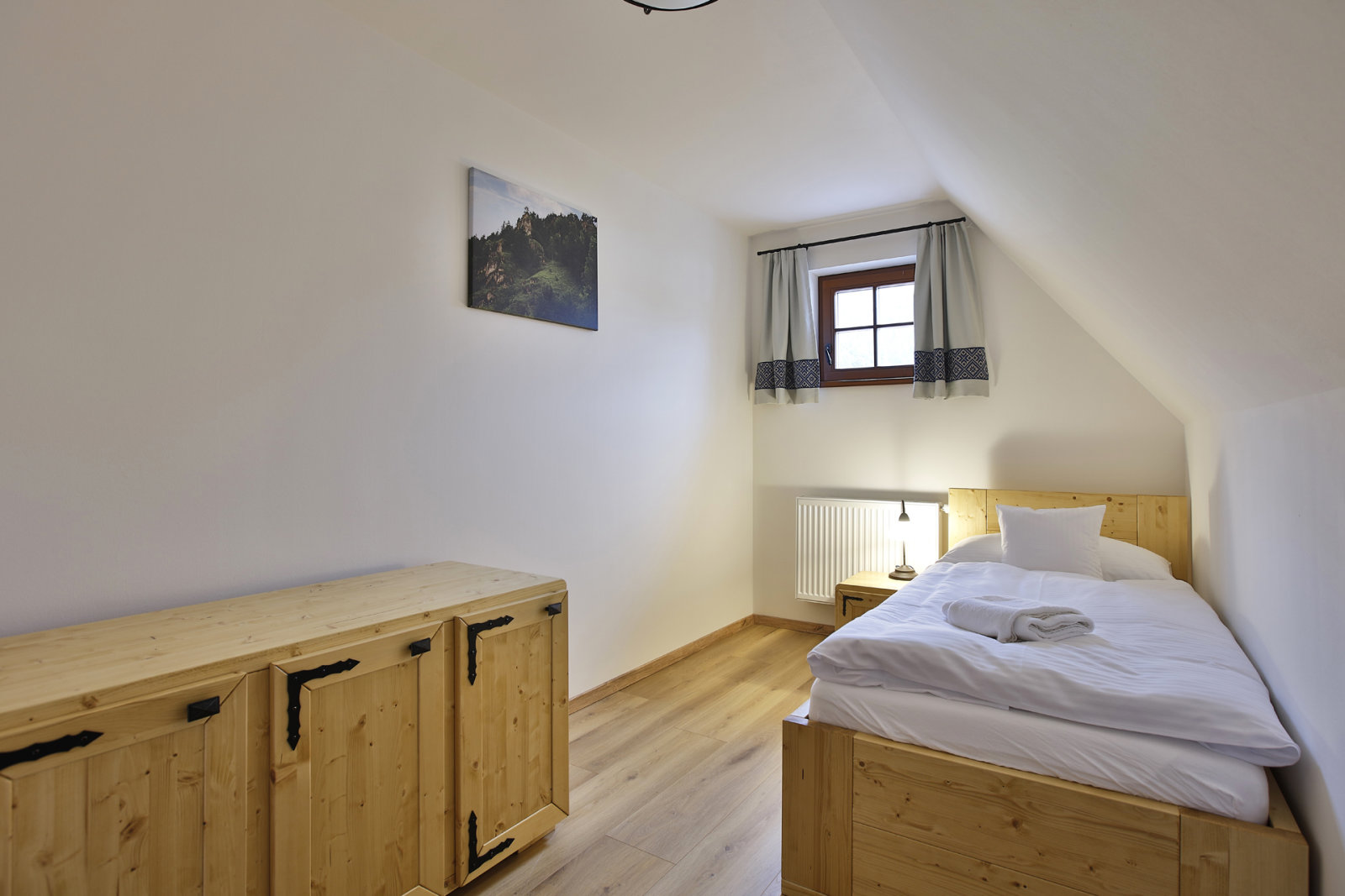 Chaletek / üdülőházak - hálószoba 1 fő részére