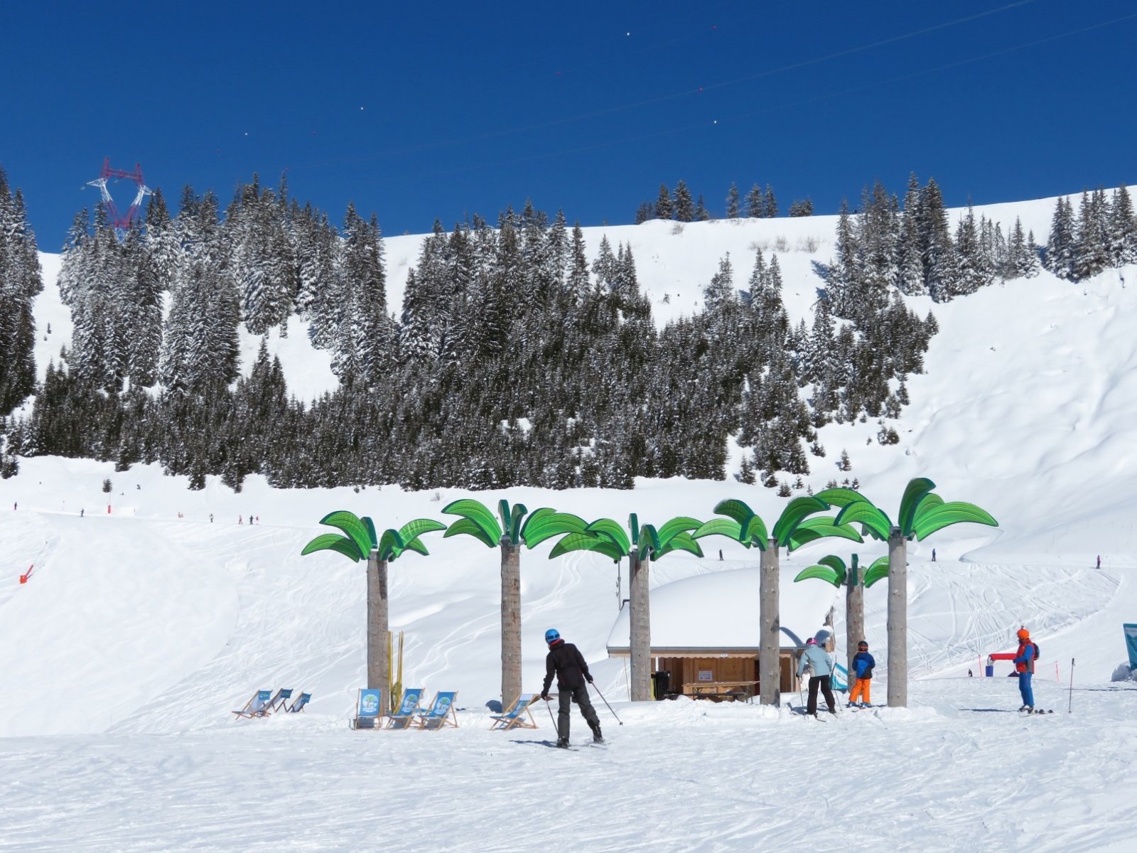 Oázis az Oasis felvonónál