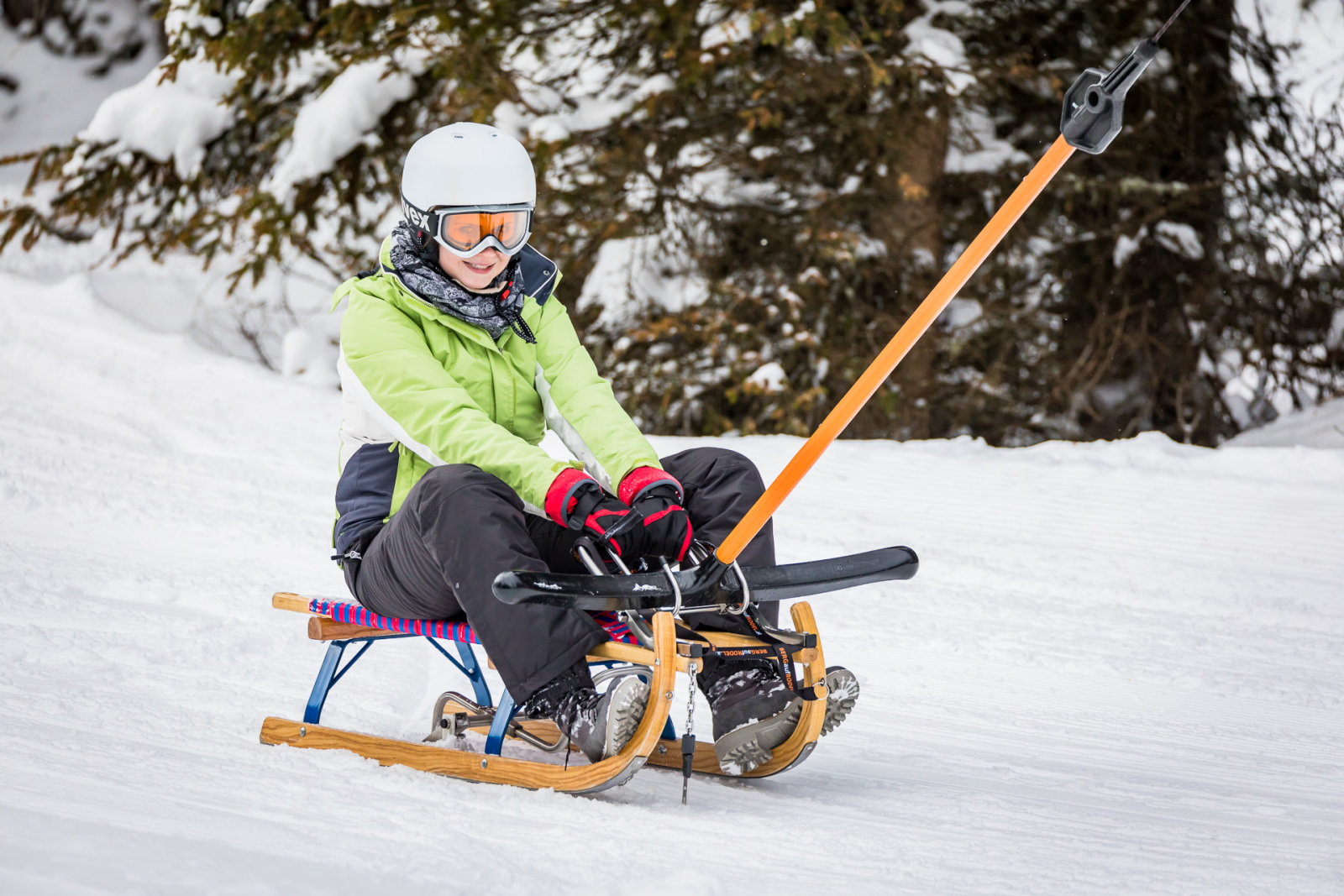 Szánkózás Zirbitzkogelen - © TVB Naturpark Zirbitzkogel-Grebenzen, Mediadome