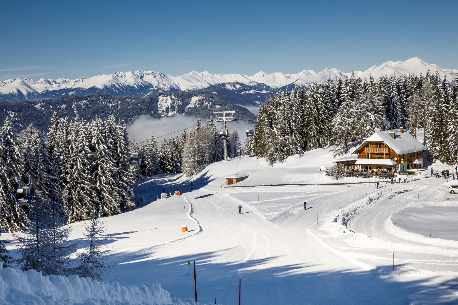 Tökéletesen kezdődik a nap a Grebenzen lejtőin (Kép: Mediadome)