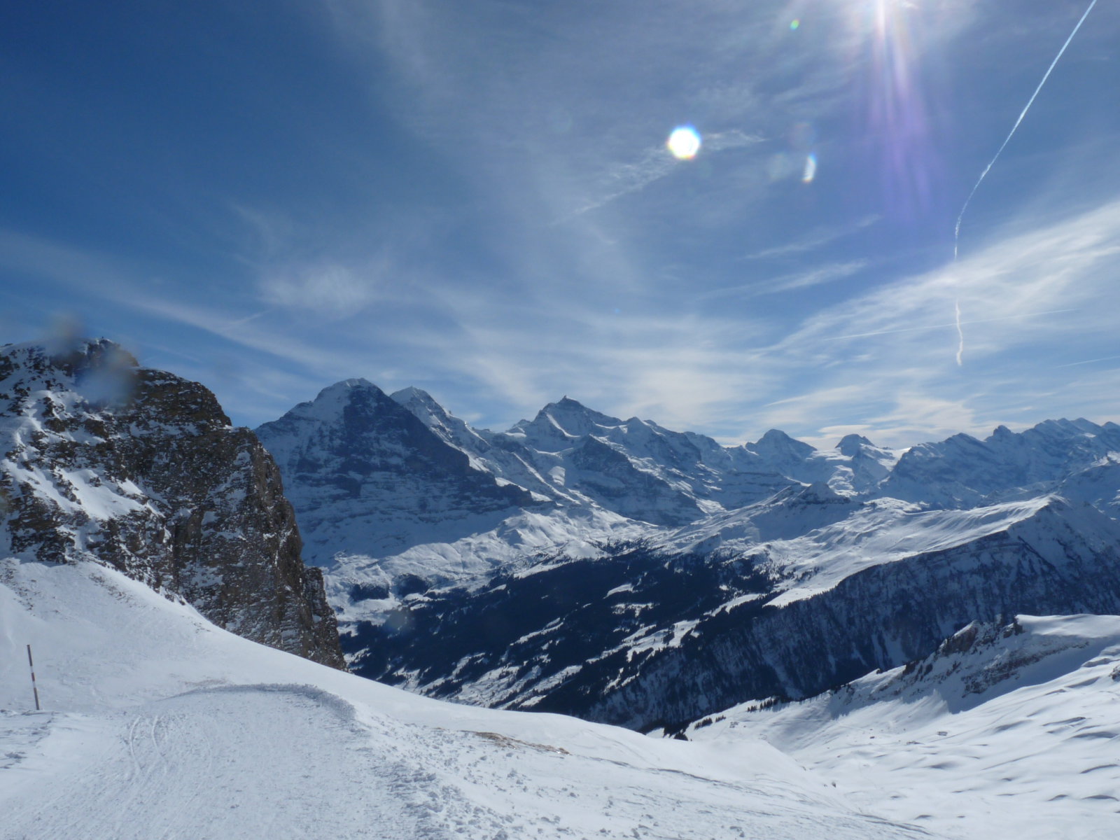 Hátul a 4ezres hegyek