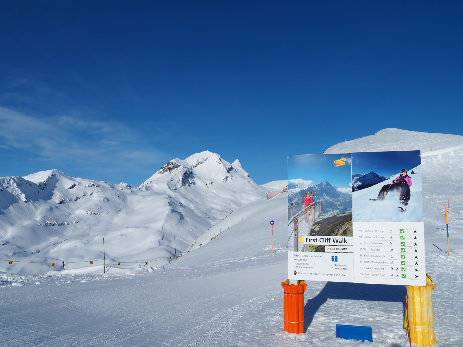 szánkópálya reklám