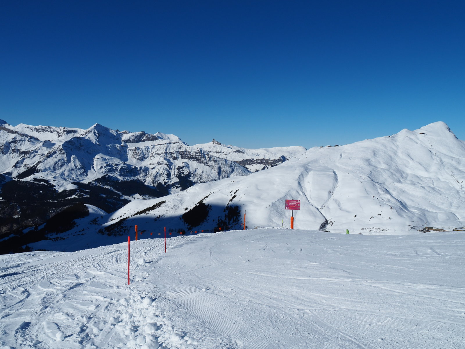 a pályán nem sokan voltak