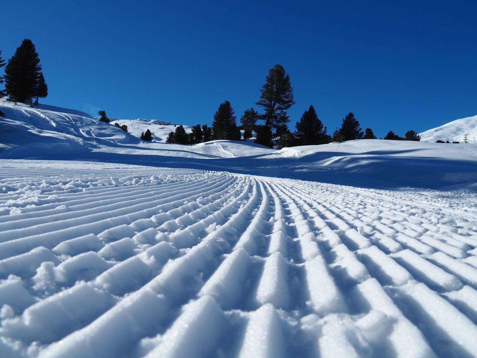 reggel szépen vasalt pályák fogadtak