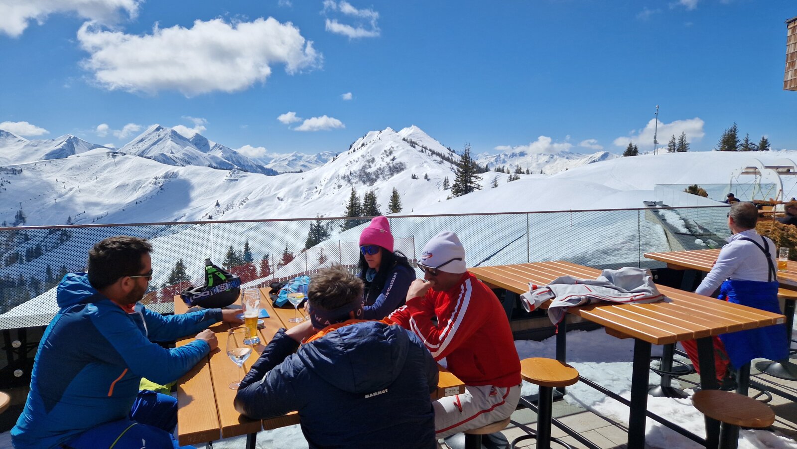 A Wolke 7 panorámaétterem
