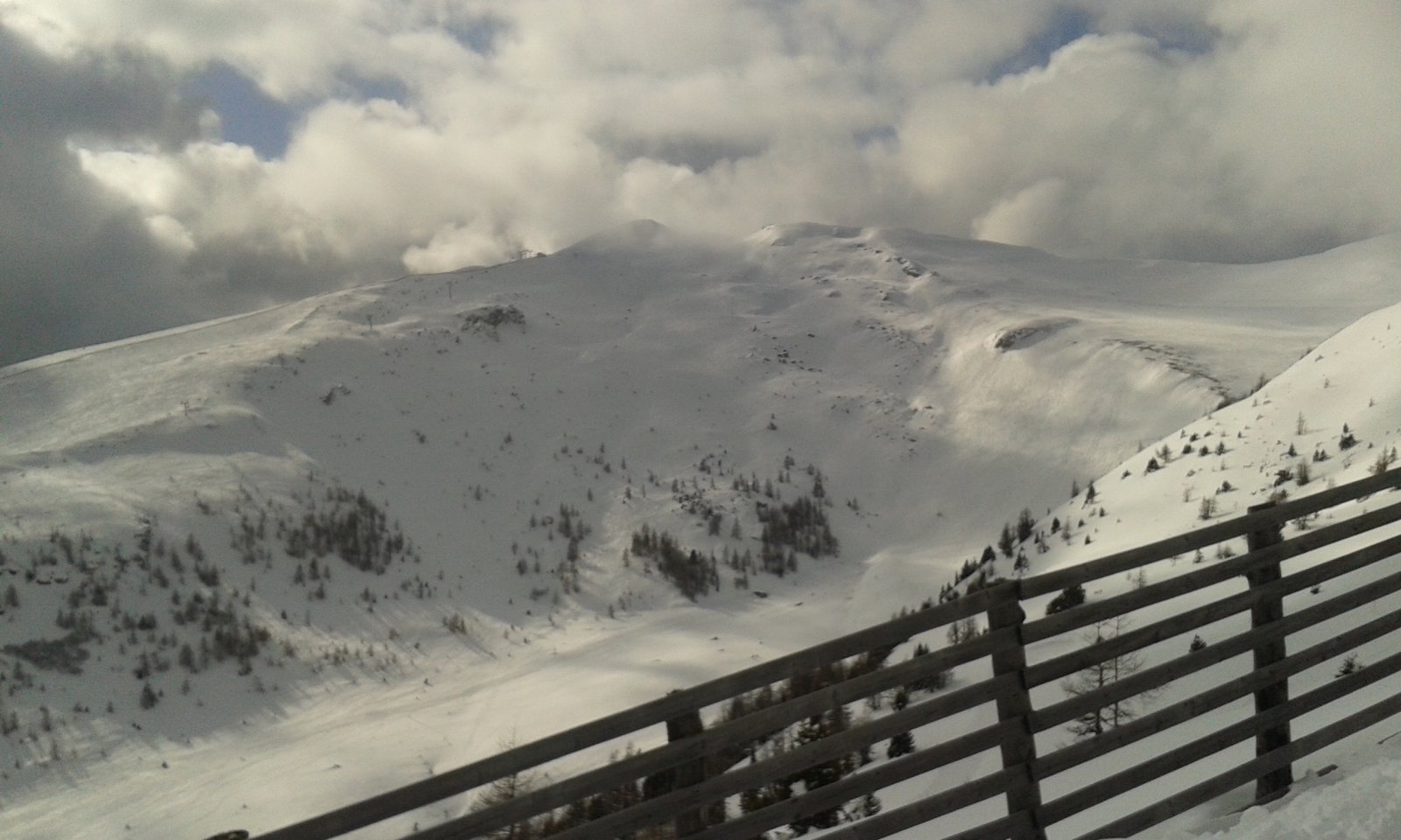 Speiereck csúcsáról a kilátás