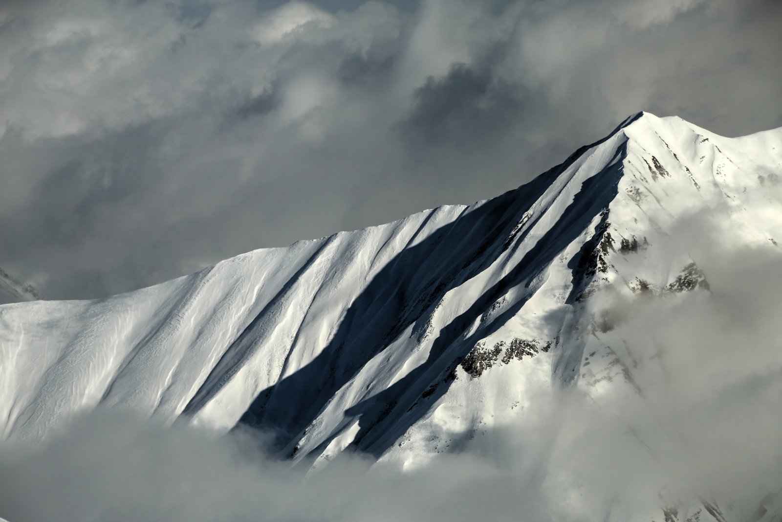 Freeride, helisí, pályasí és snowboard Grúziában, Kaukázusban - 2018-as képek