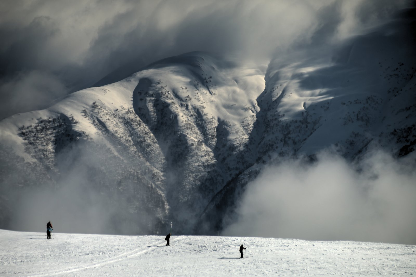 Freeride, helisí, pályasí és snowboard Grúziában, Kaukázusban - 2018-as képek
