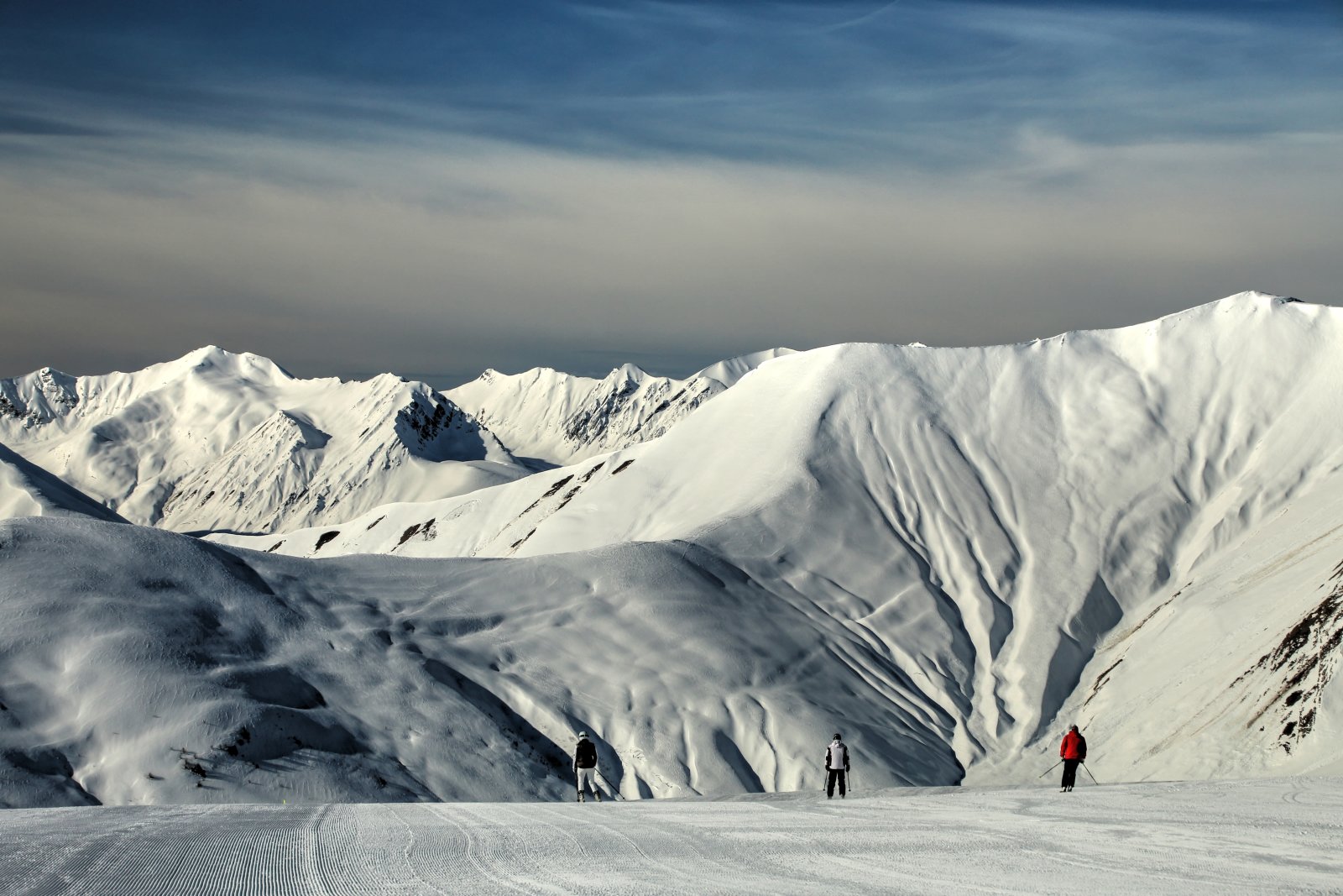 Freeride, helisí, pályasí és snowboard Grúziában, Kaukázusban - 2018-as képek