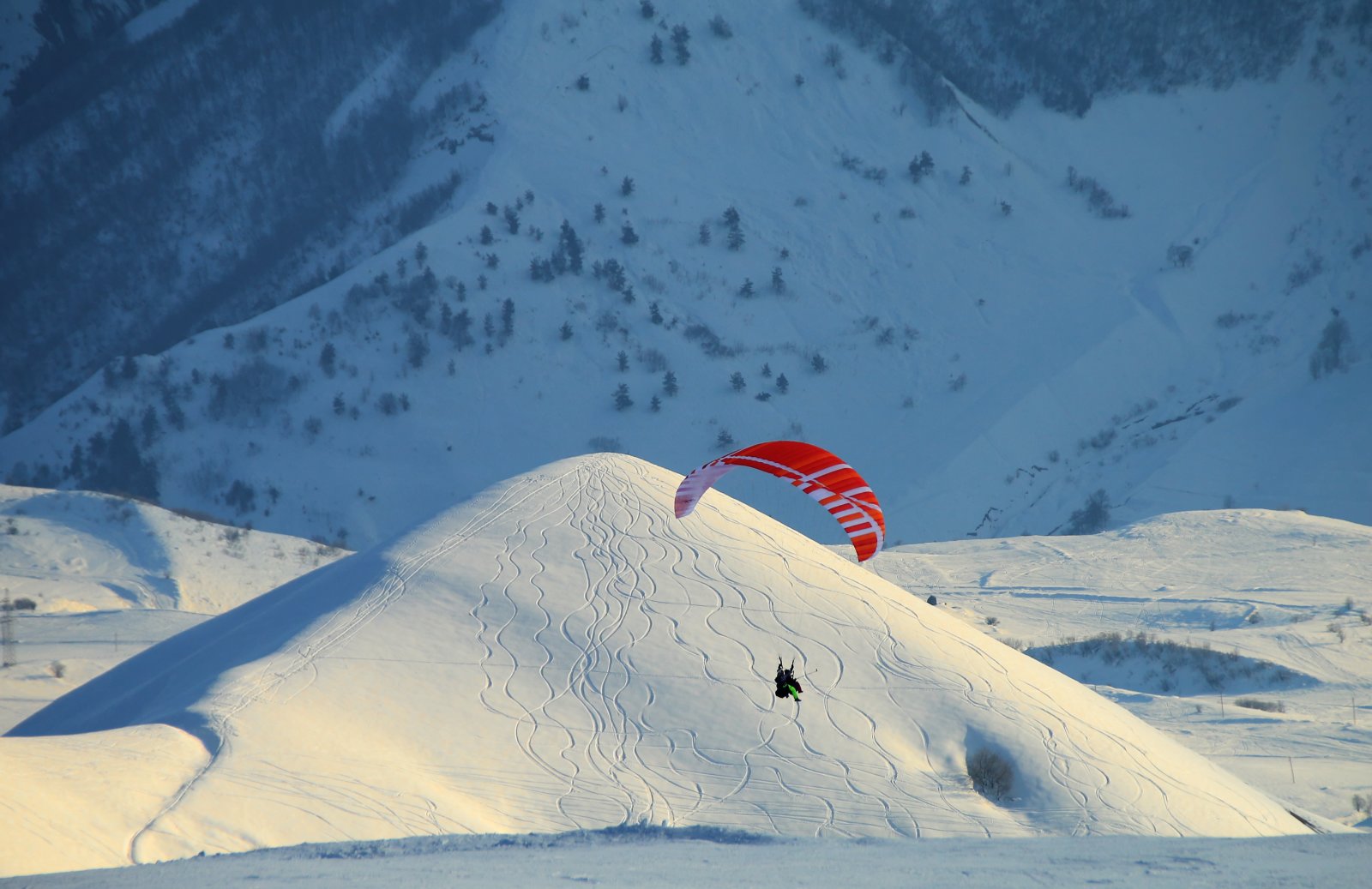 Freeride, helisí, pályasí és snowboard Grúziában, Kaukázusban - 2018-as képek