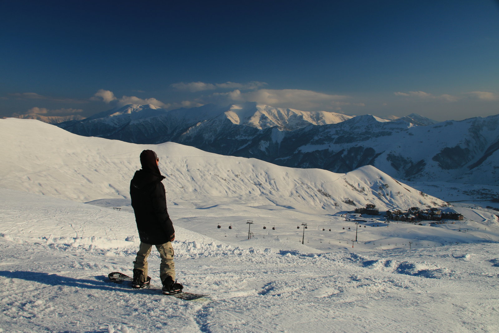 Freeride, helisí, pályasí és snowboard Grúziában, Kaukázusban - 2018-as képek