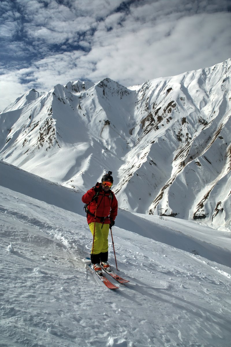 Freeride, helisí, pályasí és snowboard Grúziában, Kaukázusban - 2018-as képek