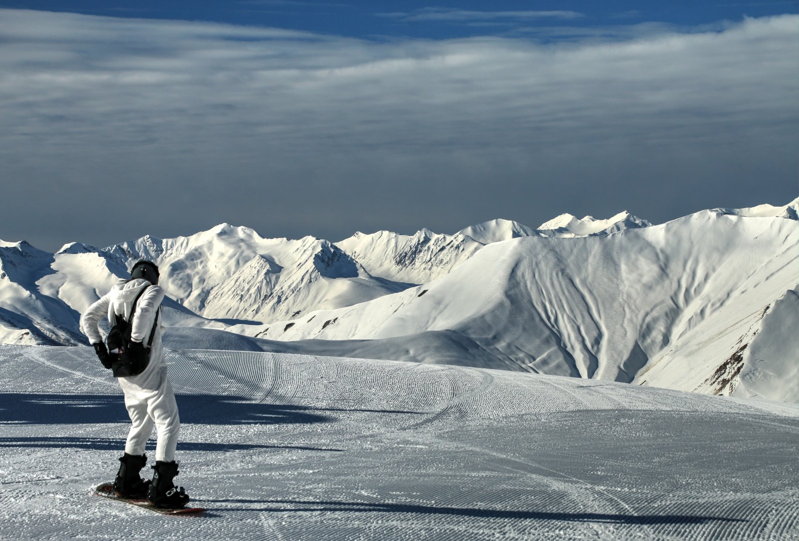Freeride, helisí, pályasí és snowboard Grúziában, Kaukázusban - 2018-as képek