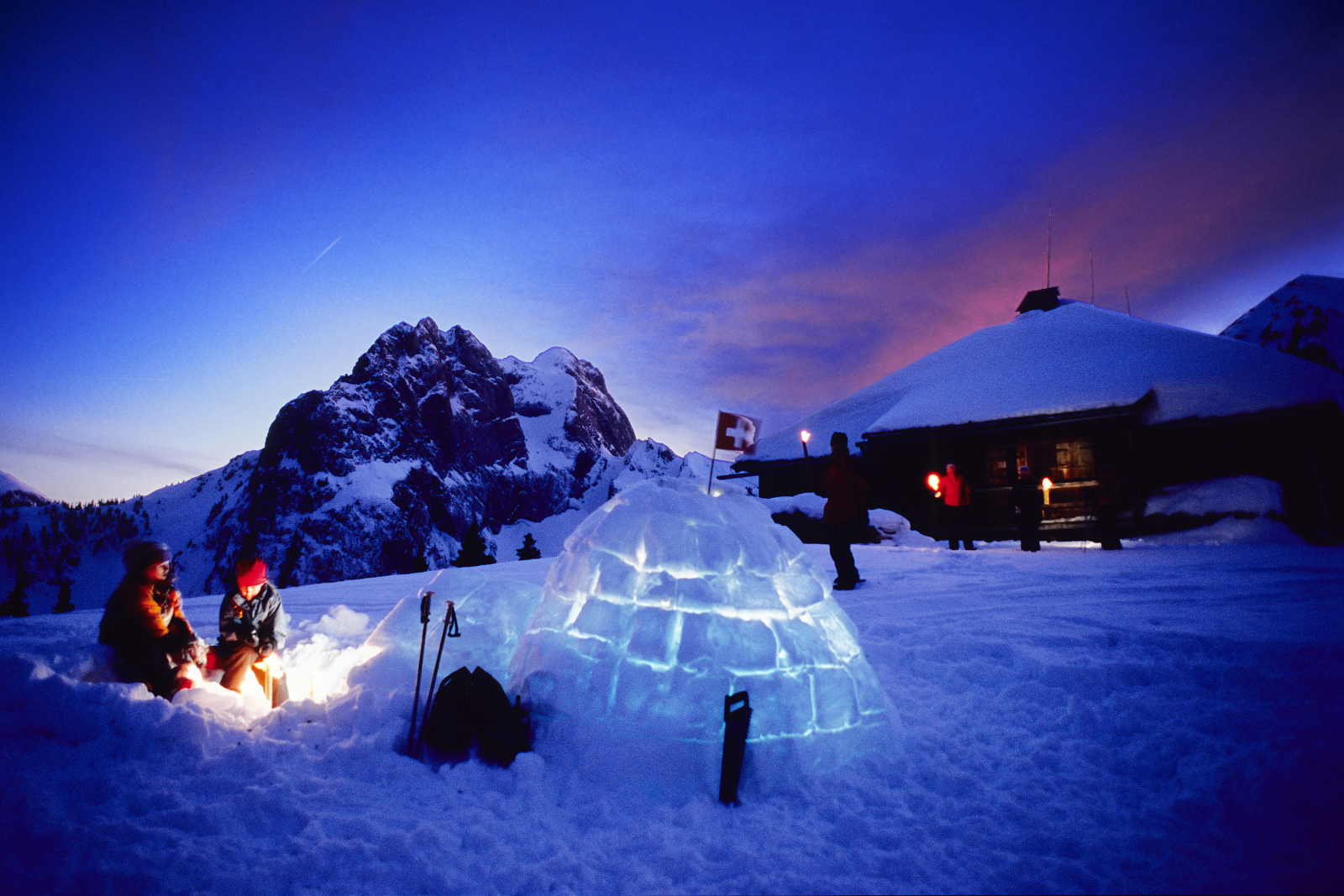 Les Gouilles iglu este