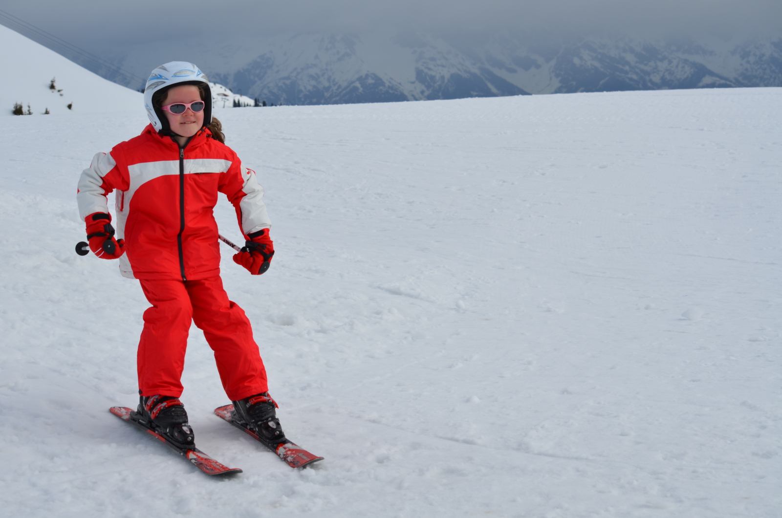 Zell am See áprilisban egy kis tanítvánnyal - www.sielj3000meteren.hu