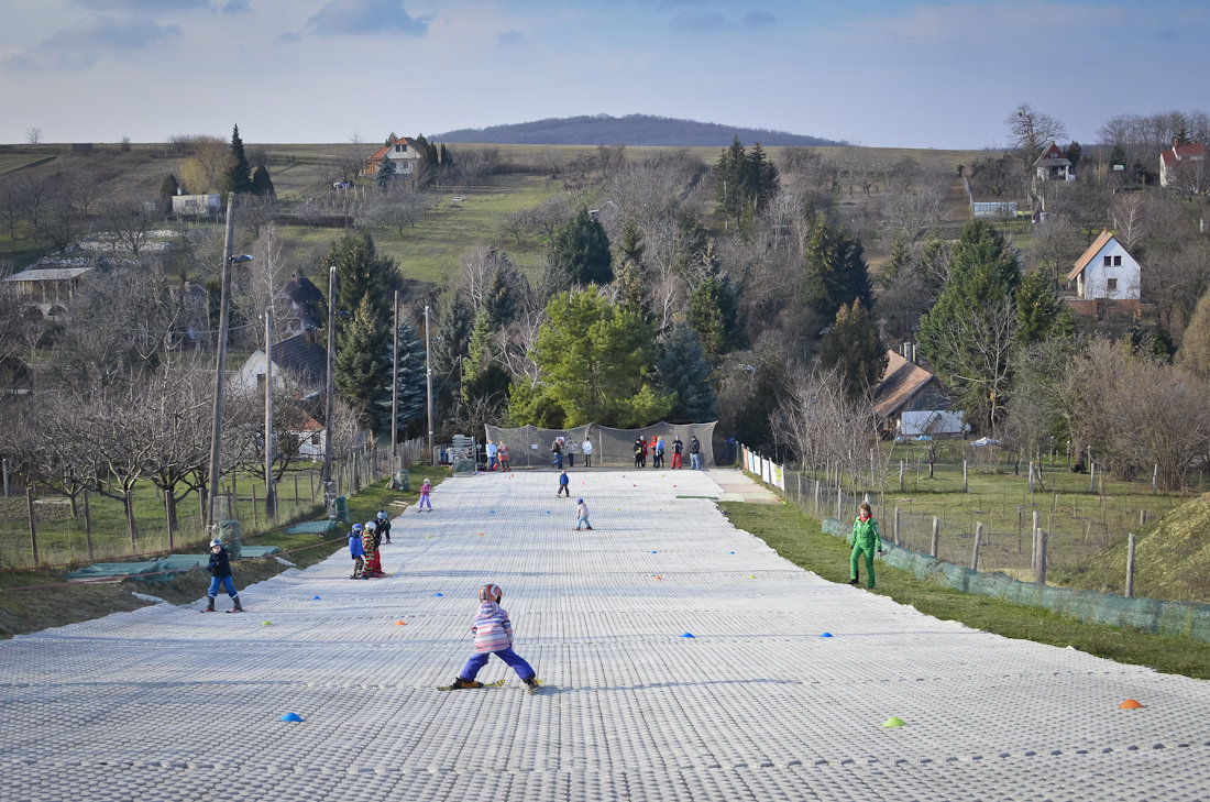A pálya alján kifeszített háló gondoskodik az extra biztonságról | Fotó: Zelnik Péter, Magyar Turizmus Zrt.